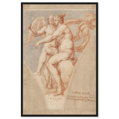 Vénus et Cupidon, toile classique par Art Remedy