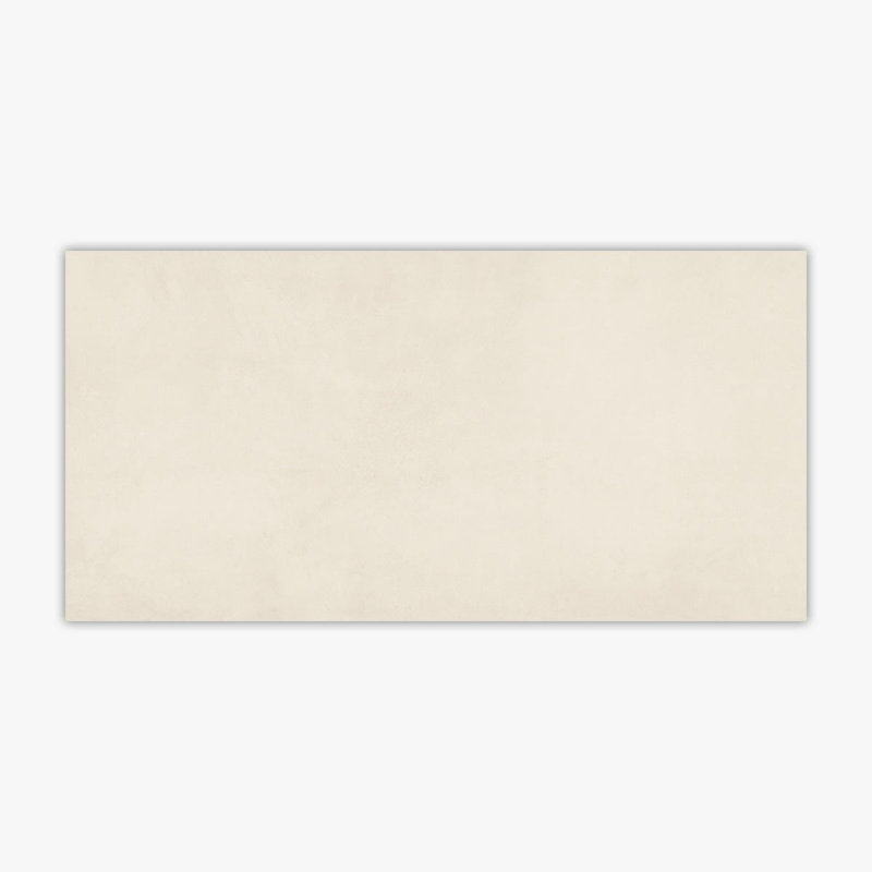 Carreau de porcelaine singulier l 12 po x L 24 po, Blanco brillant de Manchester