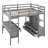 Kids Full Loft Bed-1154471825
