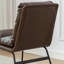 Chaises contemporaines rembourrées, ensemble de 2-2116027440