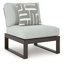 Canapé modulaire d'extérieur 4 pièces Jennings