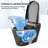 Smart Toilet One Piece In Black, W/built-in Bidet, Auto Open/close Seat, Warm Water/dryer For Home Bathroom-122444610