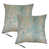 Sarcelle/beige
