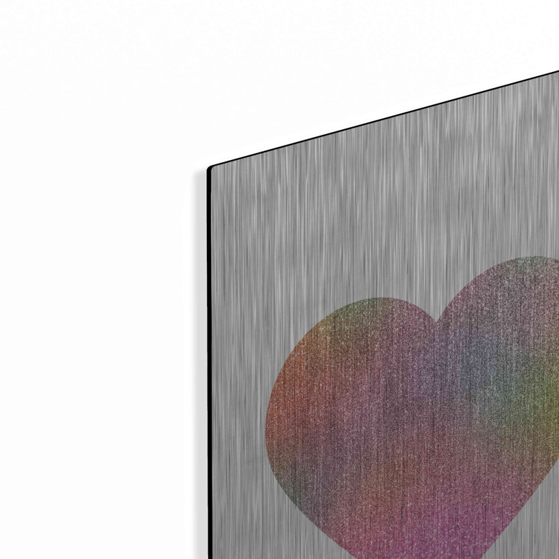 «Happy Heart I» par Seven Trees Design, H 24 po x l 16 po