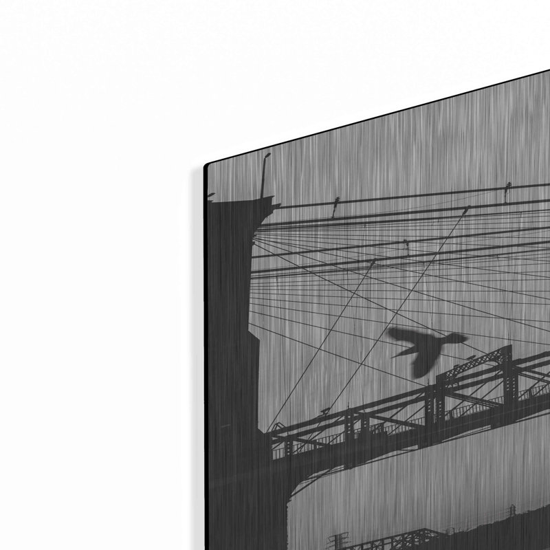 "Suspension Bridge II" par Donnie Quillen, H 36 po x l 24 po