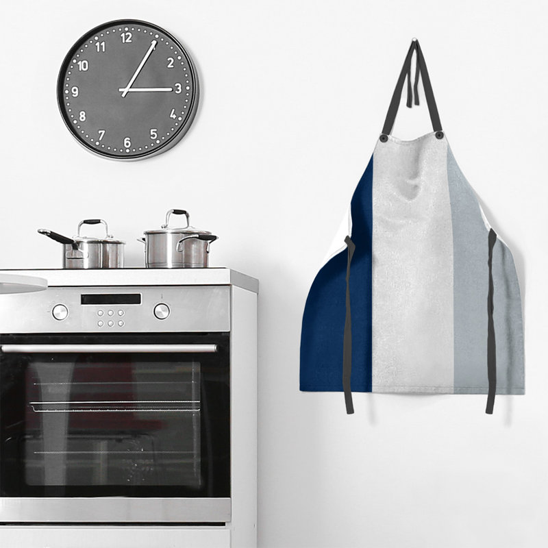 Tablier de basketball Washington, Bleu marine / blanc / argent