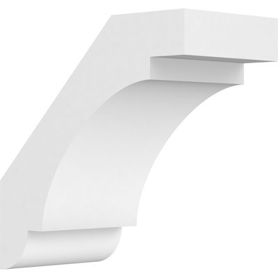 5"W x 10"D x 10"H Standard Aspen Architectural Grade PVC Knee Brace