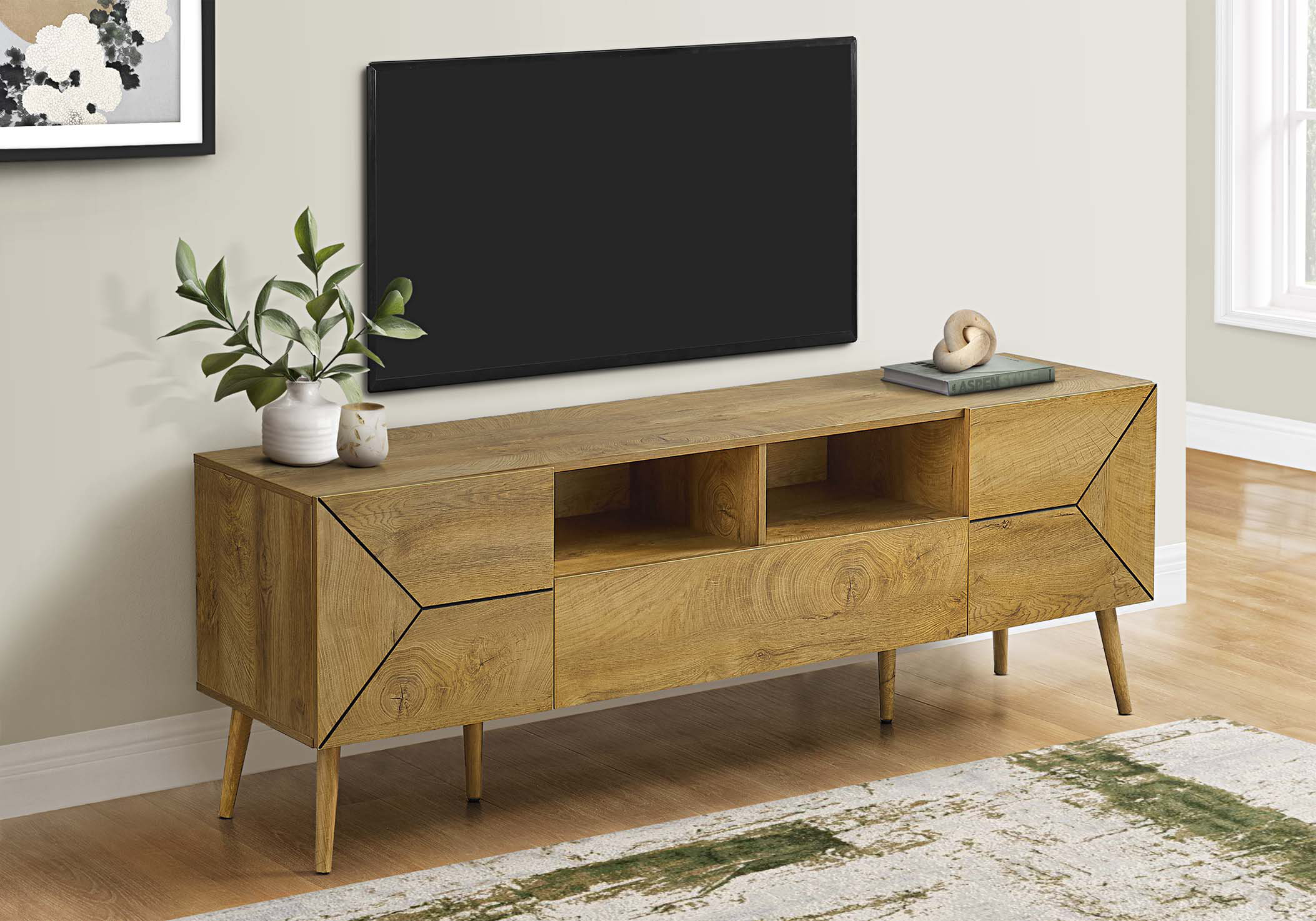 Corrigan Studio® Tv Stand, 72 Inch, Console, Media Entertainment Center ...