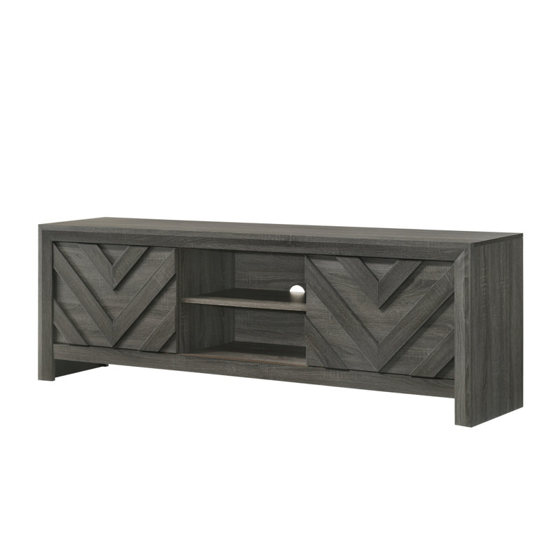 Meuble télé 1pc, Gris