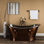 Baignoire de trempage autoportante en cuivre 62 po x 31,5 po