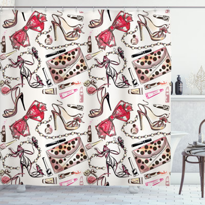 Shower Curtain with Hooks Included