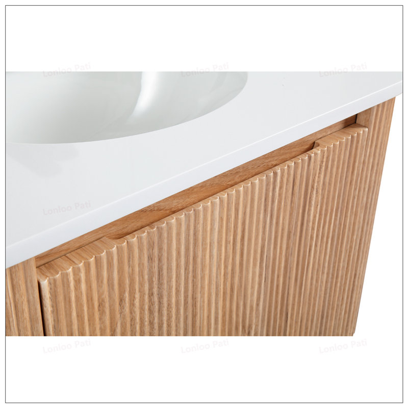 Meuble-lavabo flottant 30 po avec lavabo intégré, 30"