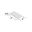 Barcelona 3" W x 6" L Polished Ceramic Subway Wall Tile (5.38 Sq. Ft. / Case)-1052600125