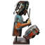 Sculpture média mixte the drummer