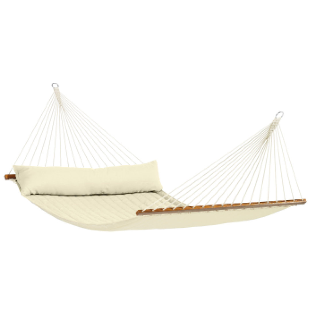 Alabama North American Style Padded Kingsize Spreader Bar Hammock LA SIESTA Hammock 