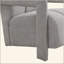 Ensemble de 2 fauteuils avec accoudoirs en forme de L et tissu en polyester 26,3 po-1207500343