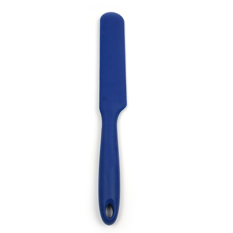 Spatule droite en silicone rsvp international ela, Bleu
