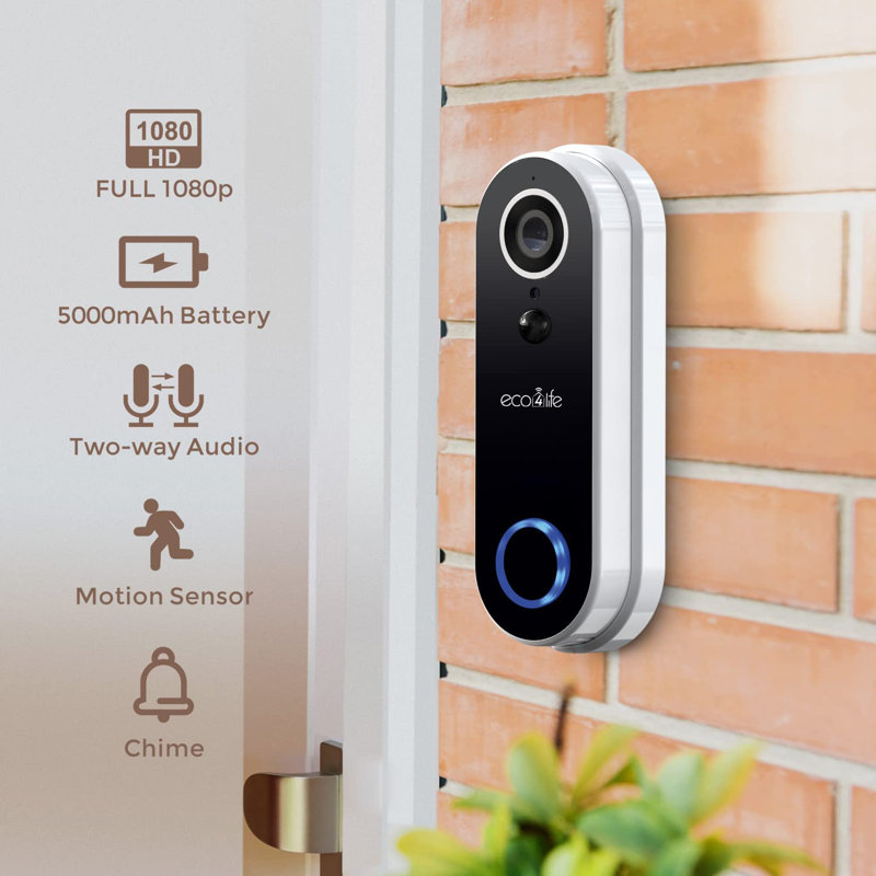 Plastic Wireless Doorbell Kit
