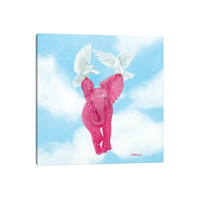Fly Away 1 Piece Wrapped Canvas Painting