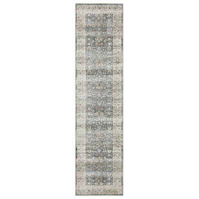 Tapis gris délavé Maddux