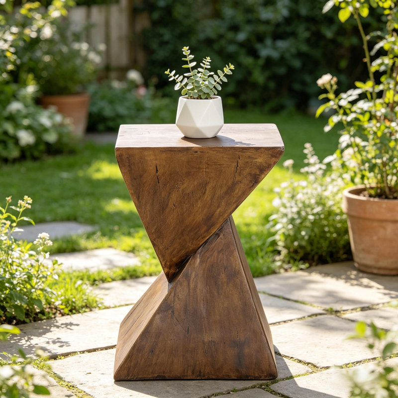 Douglaston Pedestal End Table