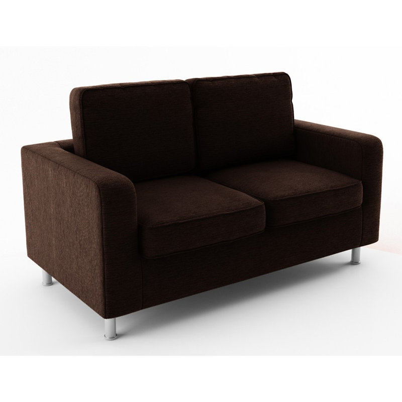 Miral Loveseat, Brown