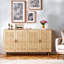 Armoire de rangement 62,20 "à 4 portes élégante et fonctionnelle-509499151