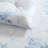 Laura Ashley Sophia Cotton Reversible Blue King Duvet Cover Set-114842193-114842194