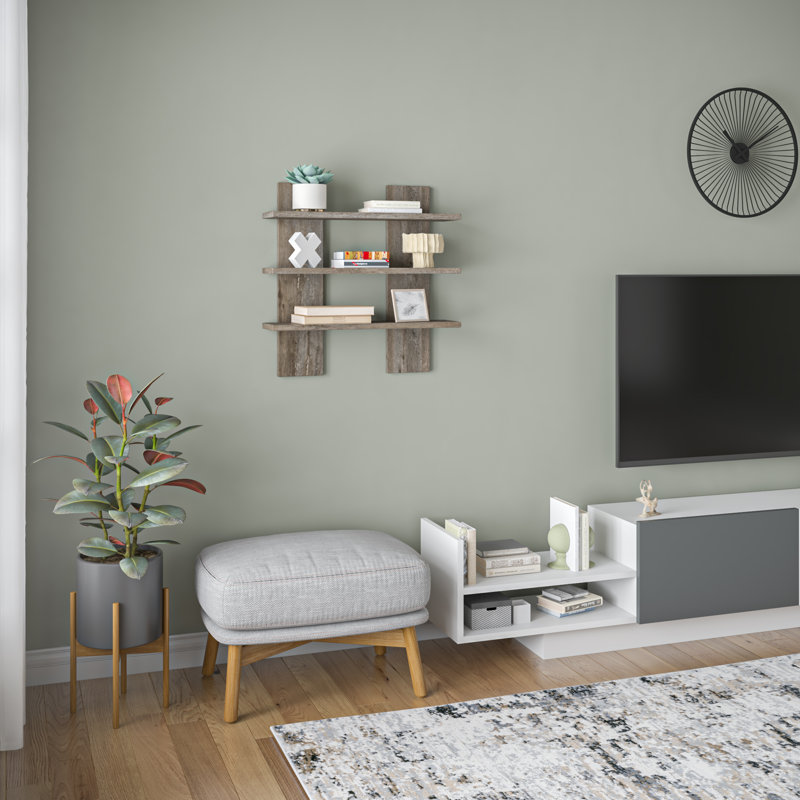 3 Piece Floating Shelf, Wenge