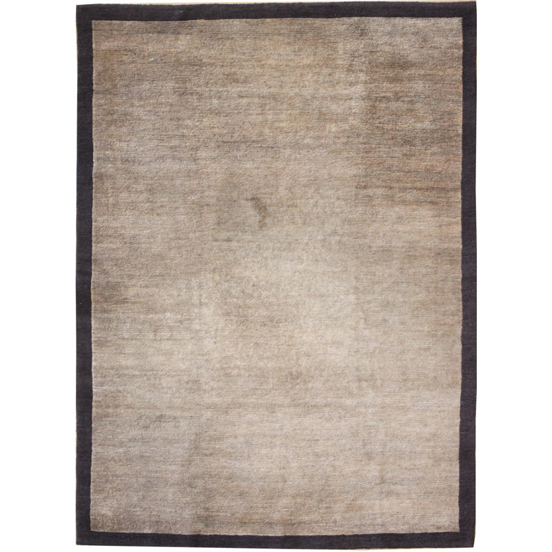 Open One-of-a-Kind 5'1" X 6'11" New Age Area Rug in Grey