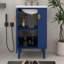 Meuble-lavabo de 20 pouces avec lavabo en céramique, ensemble de meuble-lavabo moderne avec porte et tablettes ouvertes, structure en bois massif-2082051352