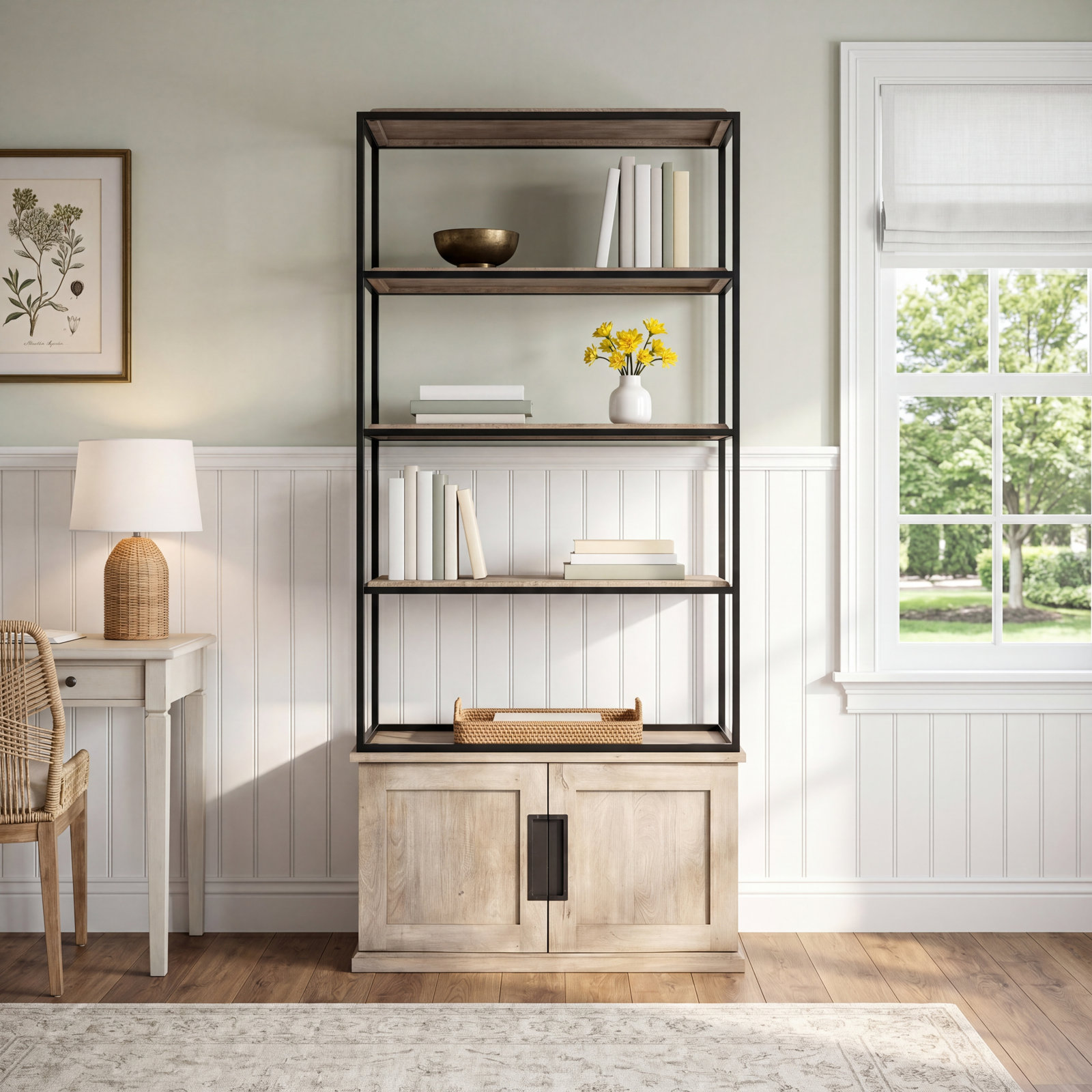 Alex 41.5 " Mango Bookcase
