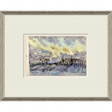 Small Russian Sketches 37 - Picture Frame Painting on Paper
