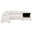 Canapé modulaire en chenille de 112,2 po, canapé-lit escamotable avec repose-pieds, sièges de rangement et port de charge USB, trois coussins-953574325
