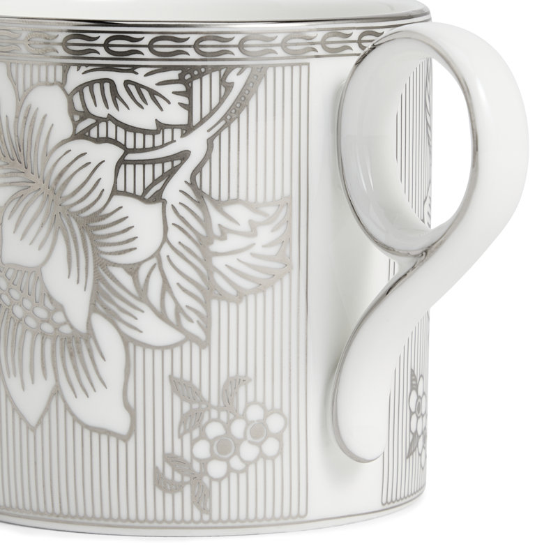 Wedgwood Tonquin Mug 9.1floz, Sliver