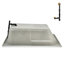Baignoire de trempage en acrylique 60 po x 32 po, drain inclus-97545185