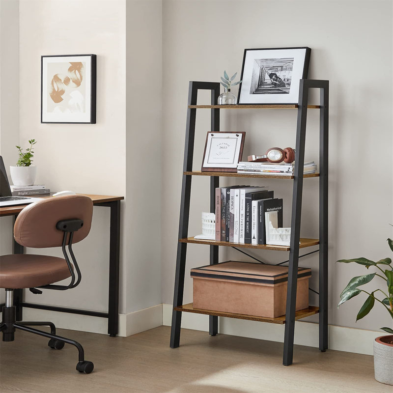 Antasek 137.5cm H x 56cm W Metal Standard Bookcase