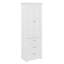 Grande armoire de rangement, trois tiroirs pour la salle de bain et le bureau - solution d'organisation peu encombrante