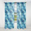 Océan bleu mosaïque turquoise I - Rideau tropical - Velours obscurcissant - 1 panneau-107598748
