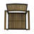 BRIDGET WOOD AND METAL CHAIR,Set Of 2