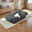 78.8" Corduroy 2-In-1 Convertible Sofa Bed Soft Cushion Sofa-1715935356