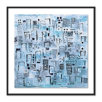 Rainy Weekend Print by Melanie Biehle