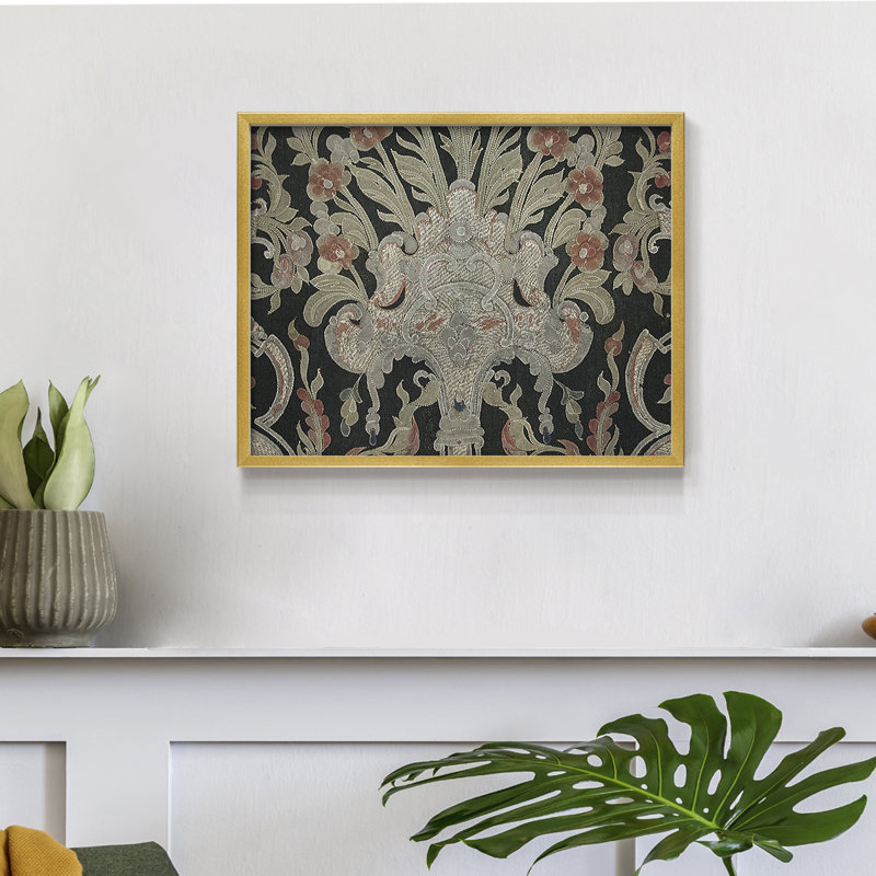 Vintage Abstract -LIX -Framed Print - Restickable