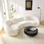 125.98" Modern Curved Sofa With Elegant Love Heart Design For Living Room-1799122698