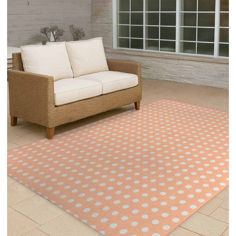 Dot Locked Non-Slip Outdoor Rug, Rectangle 2' x 3'