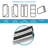 Striped Indoor / Outdoor Rug-1958175690
