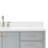 Cambridge 67'' Single Bathroom Vanity with White Quartz Top-90865224