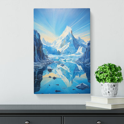 Glacier Modern No.3 - No Frame Print