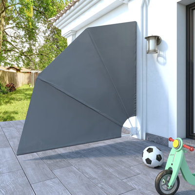 Dakota Fields 2,1cm W x 2,1cm D Polyester Cover Retractable Patio Awning