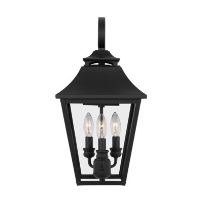 Nael 3 Light Empire Outdoor Wall Light